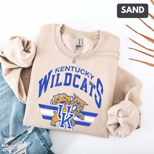 Kentucky Wildcats Sweatshirt: 3T in Light Heathered Grey