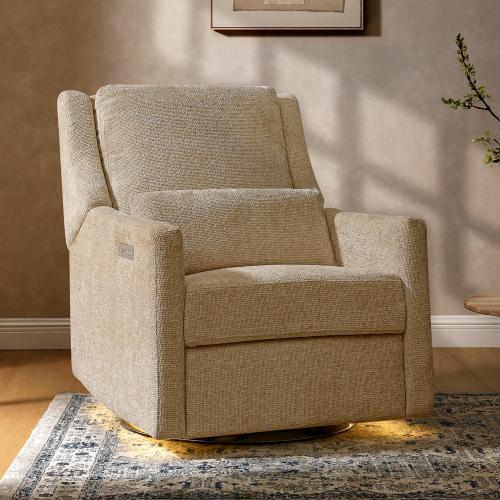 Bellini, Seoul Power Recliner with USB-C Port, Nightlight & Lumbar Pillow | Zola Baby