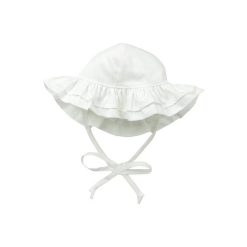 Baby UPF 50+ Double Ruffle UV Blocking Sun Hat