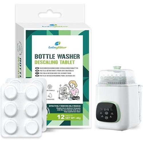 Baby Bottle Washer Descaling Tablet Remove Limescale 12 Count
