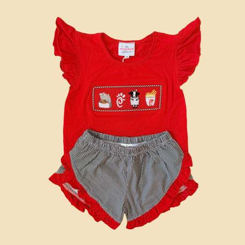 Chicken Nugs Shorts Set