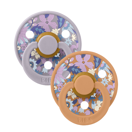 BIBS x LIBERTY June Blossom - Pumpkin Mix Pacifiers – Bibsworld store US