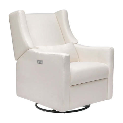 Kiwi Electronic Glider Recliner - Performance Cream Eco-Weave