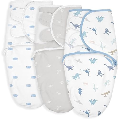 GLLQUEN BABY Swaddles for Newborns 0-3 Months, Adjustable & Easy Fastener