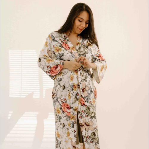 Robes in Vintage Floral – Lila