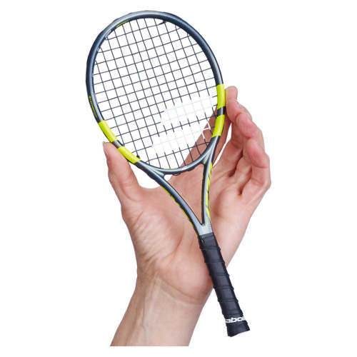 Mini Pure Aero 2026 Tennis Racquet Yellow and Grey-Green