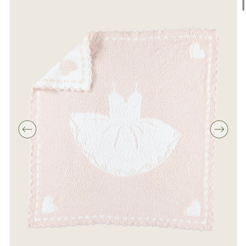 CozyChic® Scalloped Receiving Blanket
