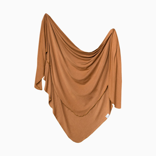 Copper Pearl Swaddle Blanket - Camel
