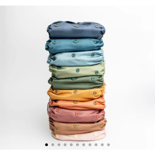 Boho Solids (10) Value Bundle – Kinder Cloth Diaper Co.