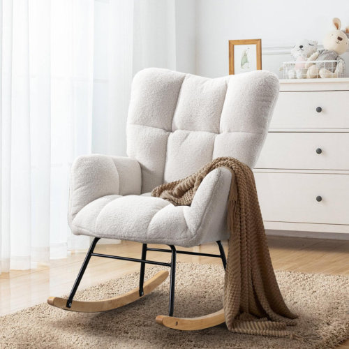 George Oliver Ghyslain Rocking Chair & Reviews | Wayfair