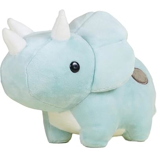 Bellzi Triceratops Cute Stuffed Animal Plush Toy - Adorable Soft Dinosaur Toy Plushies and Gifts - Perfect Present for Kids, Babies, Toddlers - Seri