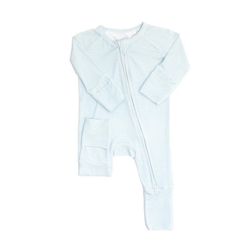 Mini Stripe Sleep Romper