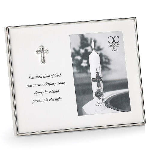 Baptism Story Frame - 4" x 6" Photo