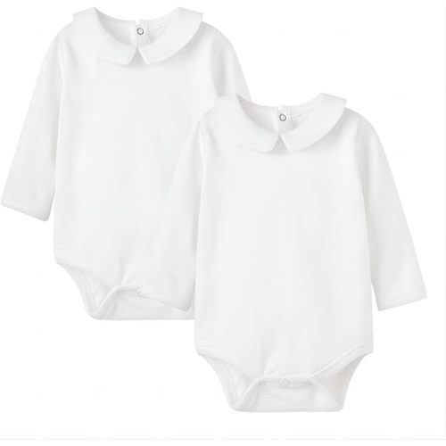 Baby Romper Layering Bodysuits 2-Pack