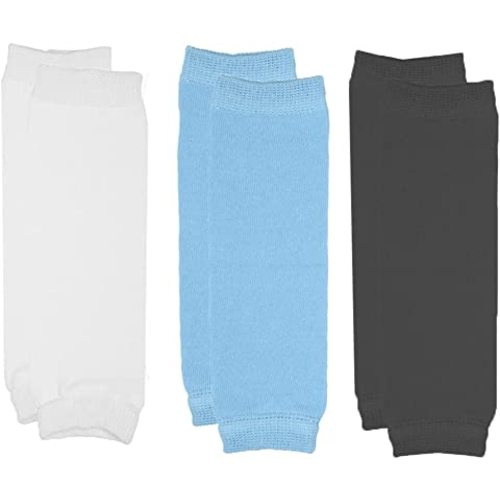 juDanzy newborn 3-pack baby leg warmers (Newborn- 15 pounds) (Neutral 3 pack)