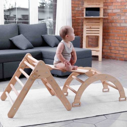 Montessori Mobile Climbing Toys Wooden Baby Gym Montessori - Etsy