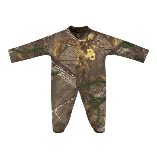 Baylor Bears Footed Romper | College Baby 6-9M