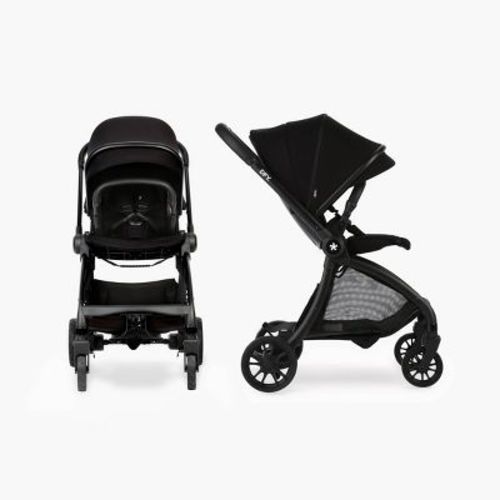 DFY R1 Stroller - Black: Lightweight, Adjustable Harness, Forward or Rear Facing Seat, Folds for Easy Transport