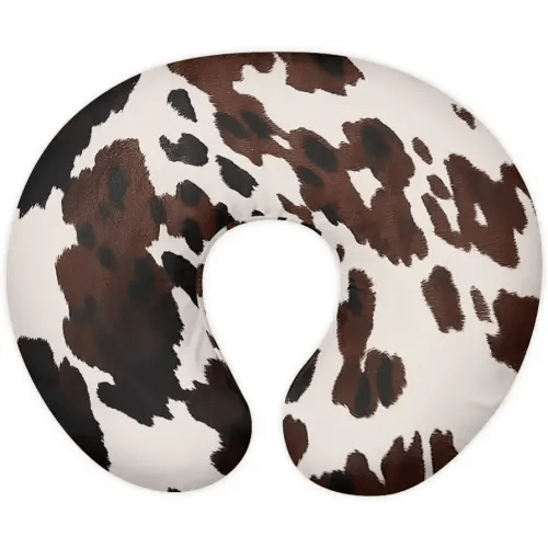 Brown Cow Print Breastfeeding Pillow Slipcover for Baby Nursing Pillow Cover Cuddle Pillow Slipcover Detachable Nursing Pillow Protective Baby Feeding Baby Essentials