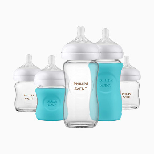 Philips Avent Glass Natural Bottle Baby Set