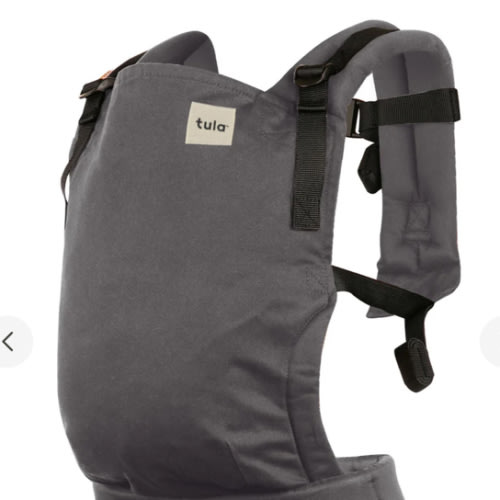 Graphite - Cotton Free-to-Grow Baby Carrier – Baby Tula US