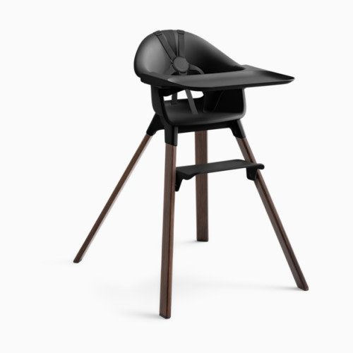 Stokke Clikk High Chair - Black With Warm Brown, Clikk High Chair