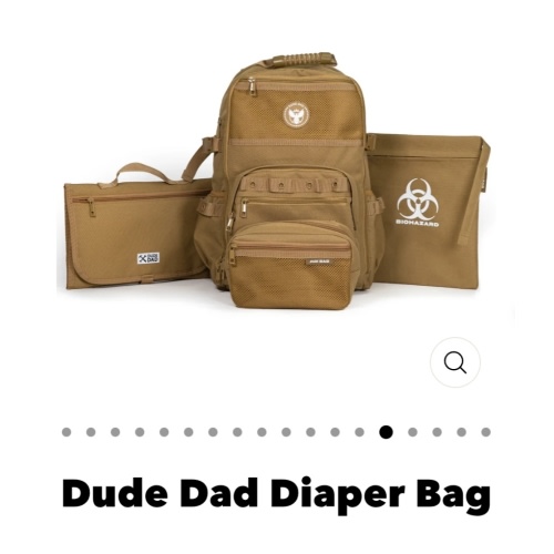 Dude Dad Diaper Bag