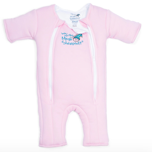 Pink Baby Merlin’s Magic Sleepsuit – Cozy 100% Cotton Baby Sleepwear