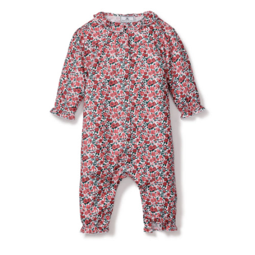 Baby’s Twill Madeline Romper in Fleurs des Bois | Over The Moon