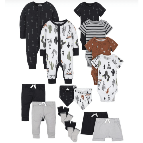 16-Piece Baby Boys Desert, Arrows & Map Layette Set – Gerber Childrenswear