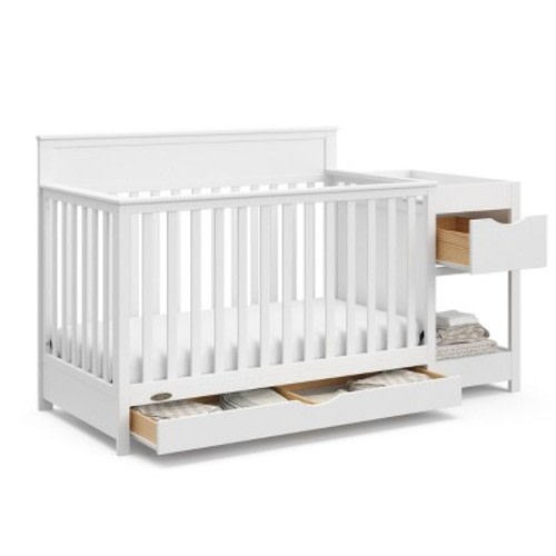 Graco Shiloh Convertible Crib & Changer White