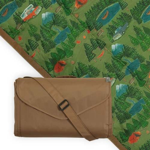 Outdoor Compact Fold Water-Resistant Blanket, Camp - Little Unicorn | Maisonette