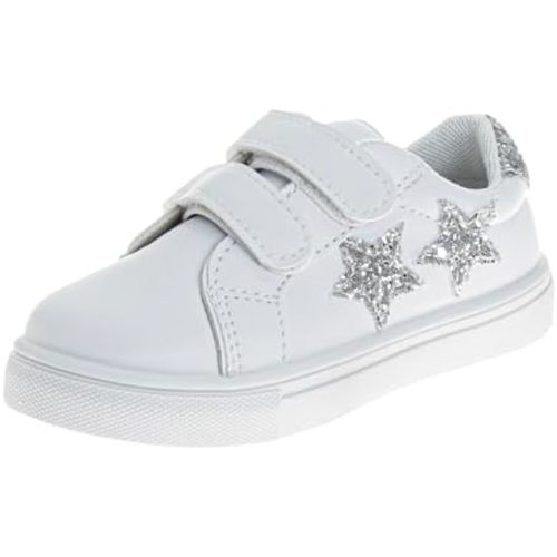 KENSIE GIRL Sneaker Low Top Shoes - Kids Casual Sneakers LowTops Fashion Shoe for Girls (Sizes: 5-10 Toddler / 11-13 Little Kid / 1-4 Big Kid)