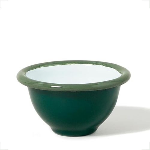 Falcon Enamelware Enamel Pinch Pot – 2.75” Condiment Pot, Heavy-Gauge Steel for Sauces, Butter & Spices (Samphire Green)