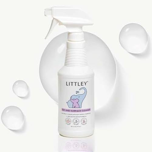 Amazon.com: Littley Toy & Surface Cleaner | Alcohol-Free HOCl Spray | 16 oz | Fragrance-free formula for baby toys, highchairs, strollers & car seats — gentle on infants with sensitive skin