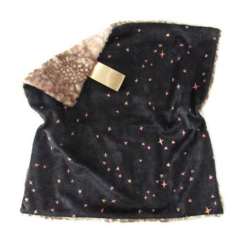 Starry Night Baby Lovey, Soft Baby Lovey, Stars Baby Lovey, Navy Star Baby Lovey, Stars Nursery, Star Baby Shower Gift, Night sky Nursery