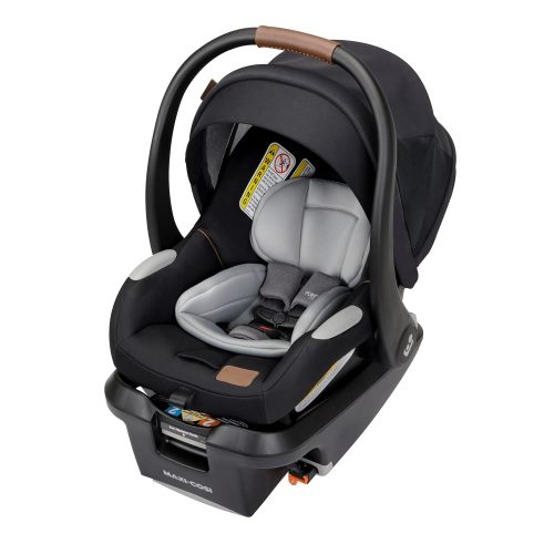 Maxi-Cosi Mico Luxe+ Infant Car Seat, Essential Black, 2025