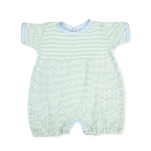 Paty Knit Solid Color Baby Bubble with Pima Trim - PatyInc