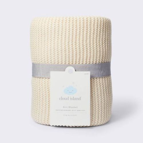 Knit Baby Blanket - Cream - Cloud Island™