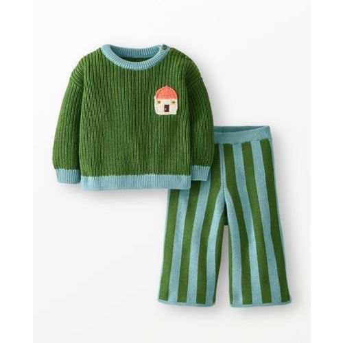 Wide Leg Sweater & Pants Set