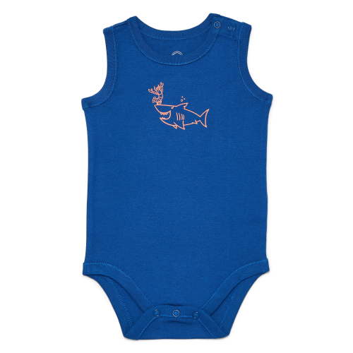 Wonder Nation Baby Boys Tank Bodysuit, Sizes 0-24 Months