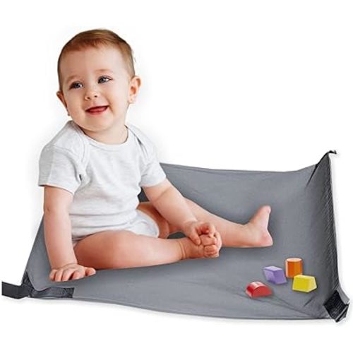 Airplane Footrest for Kids,Toddler Airplane Seat Extender,Foot Hammock for Baby Airplane Travel Accessories,Plane Foot Hammock Foot Rest for Airplane Flights(Grey) : Baby