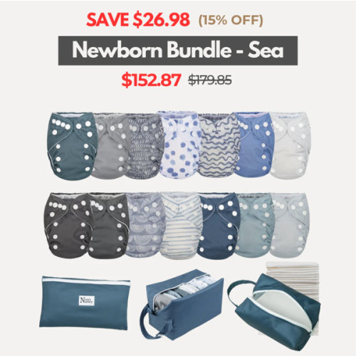 Cloth diapers starter pack