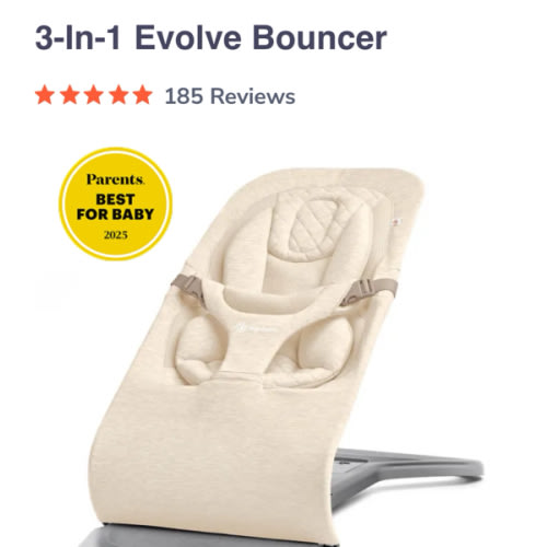 3-In-1 Evolve Baby Bouncer: Knit | Ergobaby