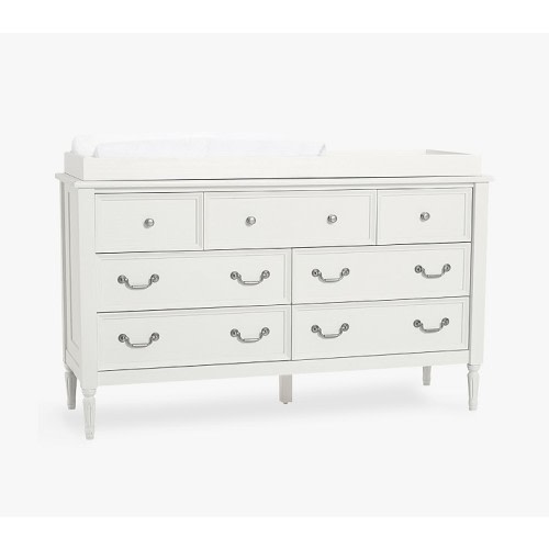 Blythe 7-Drawer Dresser & Topper Set (56w x 19d")