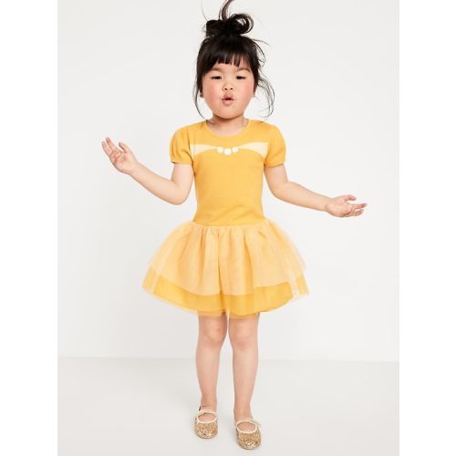 Disney© Short-Sleeve Princess Tutu Dress for Toddler Girls