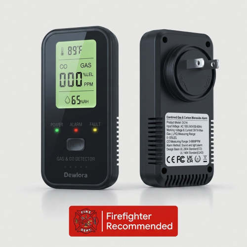Dewlora 4 In 1 CO Detector