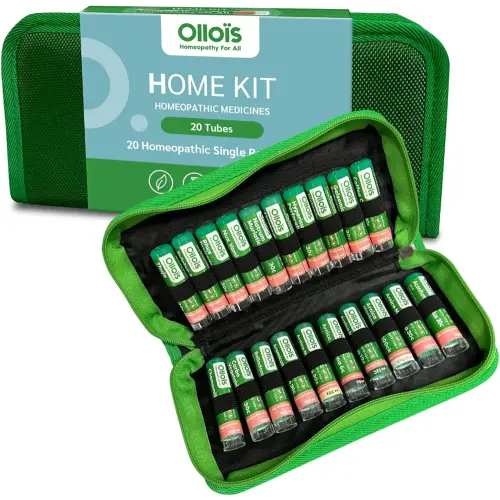 OLLOIS Homeopathic Medicine - Organic and Lactose-Free Starter Kit - 20 Pack