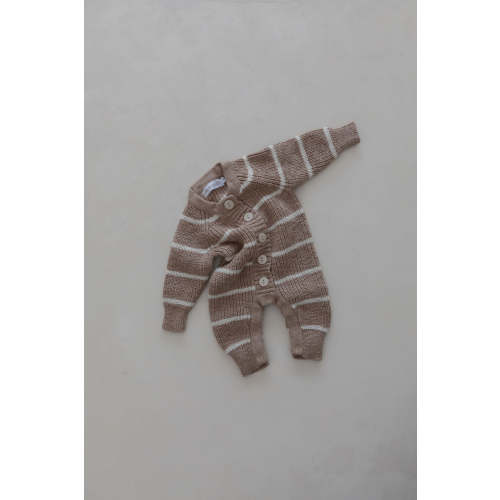 Bodysuit | Cedarwood/Shell stripe