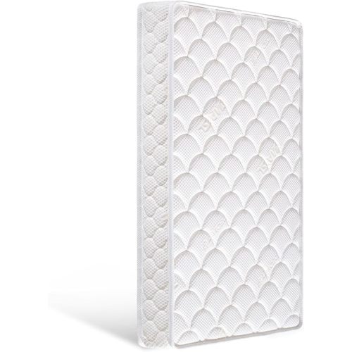 Premium Baby Crib Mattress and Toddler Mattress - 52" x 27.6" x 5" - Breathable - Firm Soft - Fits Standard Cribs and Toddler Beds